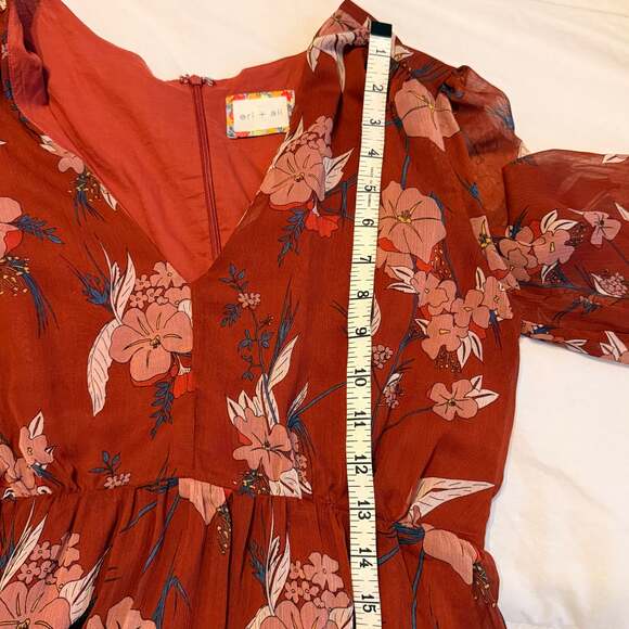 Eri + Ali Floral Midi Dress - Picture 4 of 8